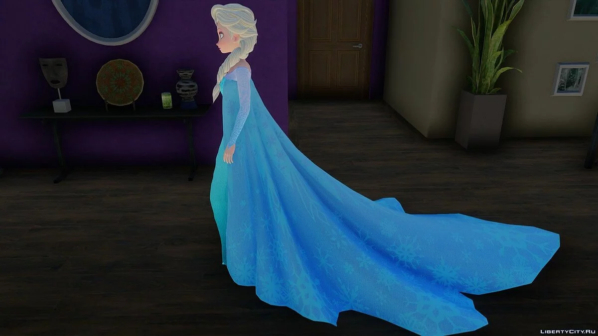 Elsa aus Frozen / GTA San Andreas