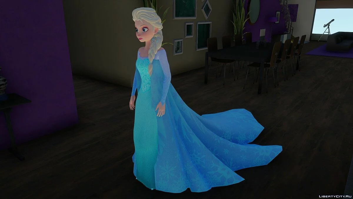 Elsa aus Frozen / GTA San Andreas