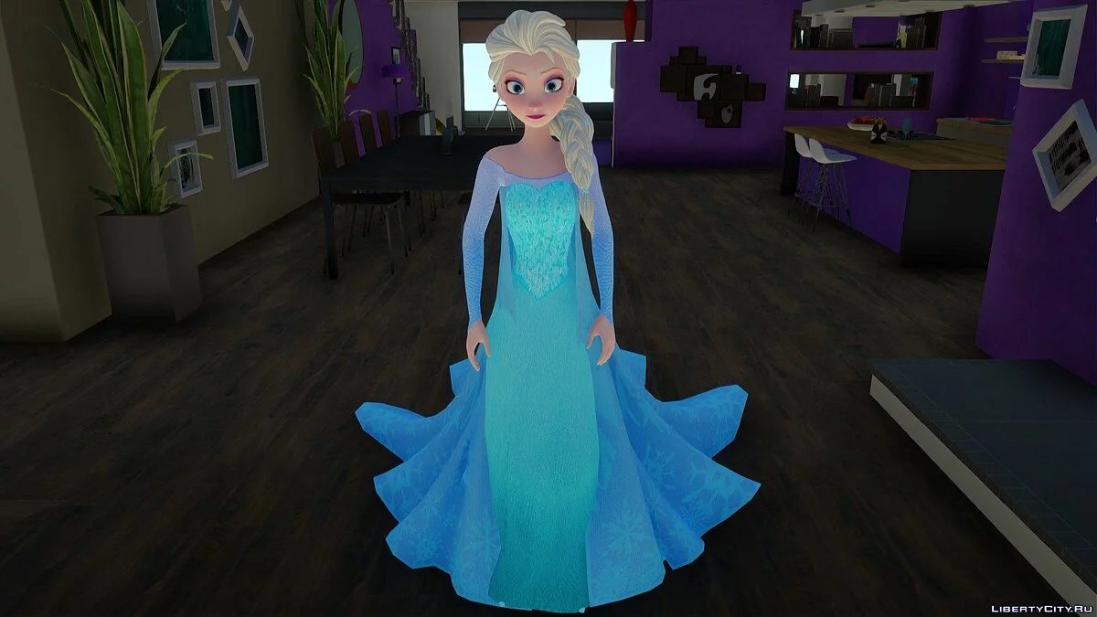 Elsa aus Frozen / GTA San Andreas