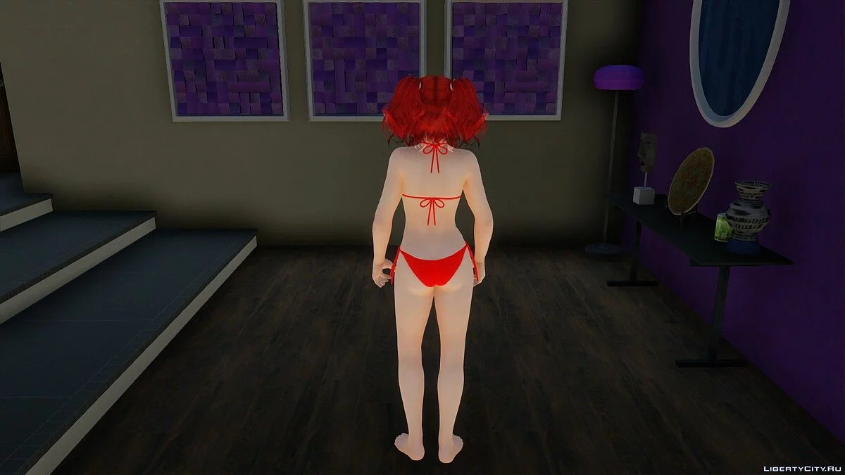 Kanna im Bikini aus Dead or Alive Xtreme Venus Vacation / GTA San Andreas