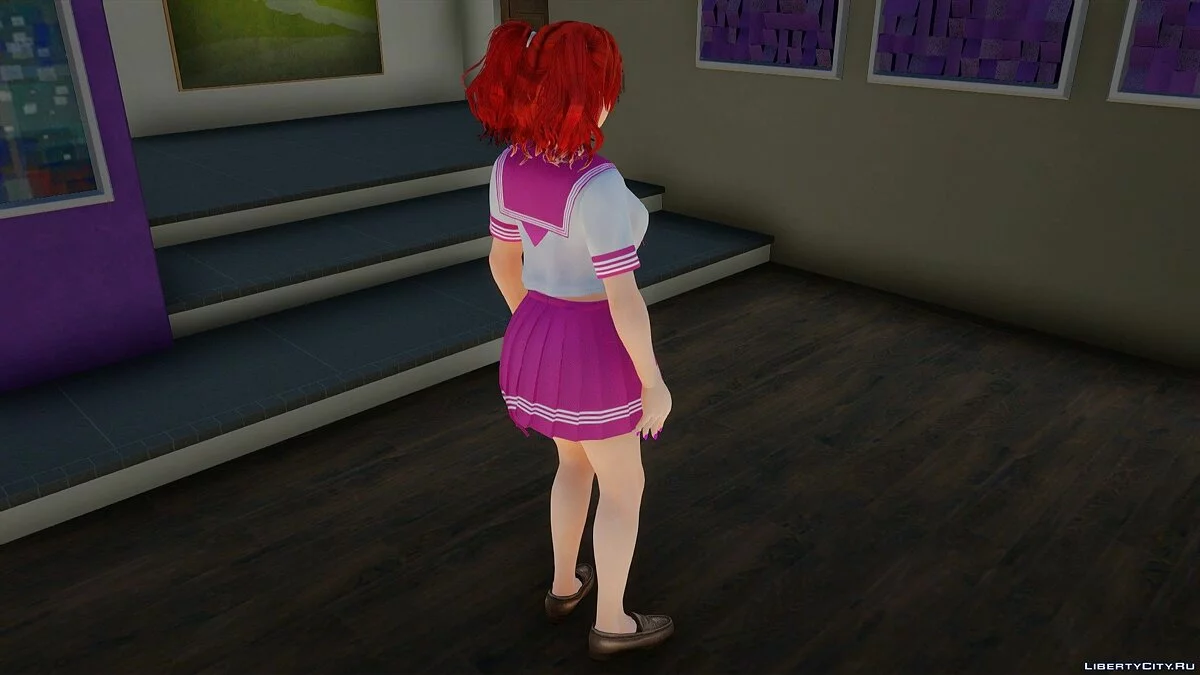 Kanna im Schuluniform / GTA San Andreas