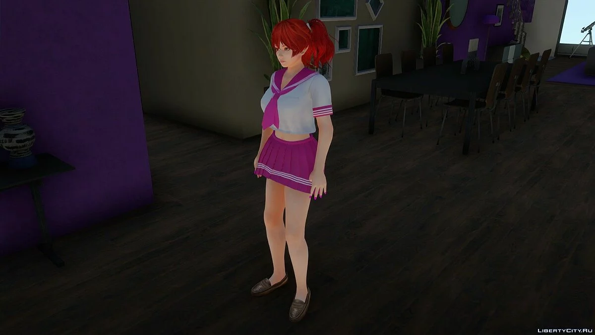 Kanna im Schuluniform / GTA San Andreas