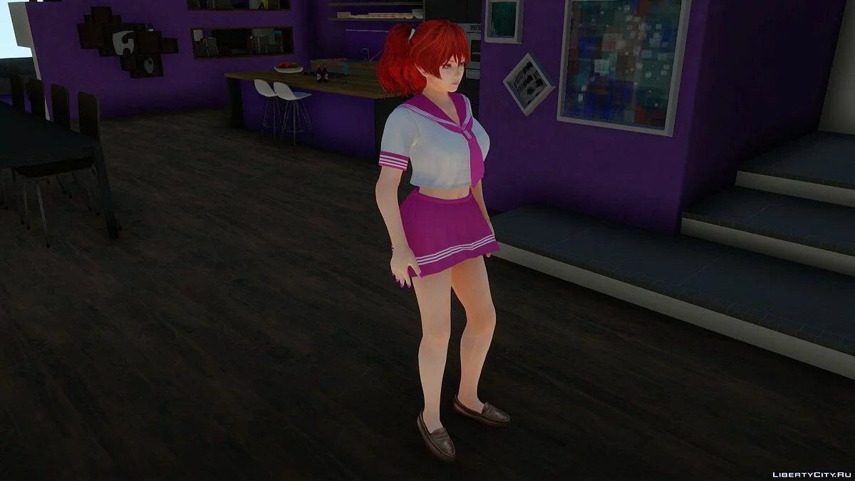 Kanna im Schuluniform / GTA San Andreas