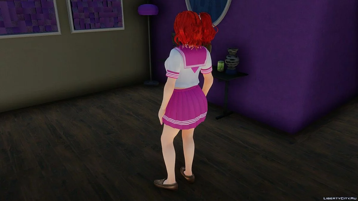 Kanna im Schuluniform / GTA San Andreas
