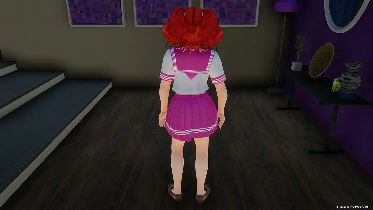 Kanna im Schuluniform / GTA San Andreas