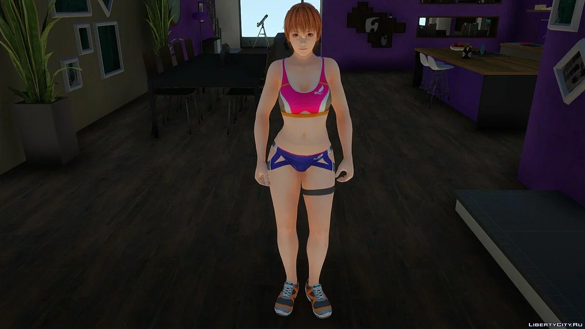 Kasumi - Corazón de Endorfinas de Dead or Alive Xtreme Venus Vacation / GTA San Andreas