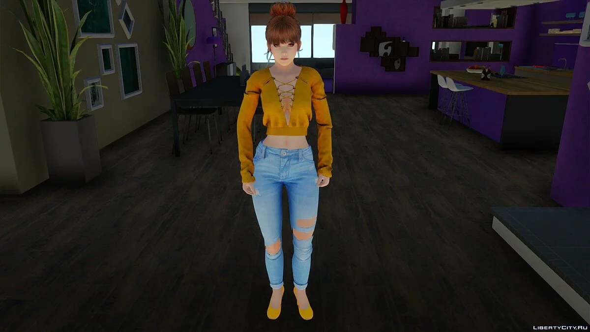 Kasumi en tenue décontractée v14 / GTA San Andreas