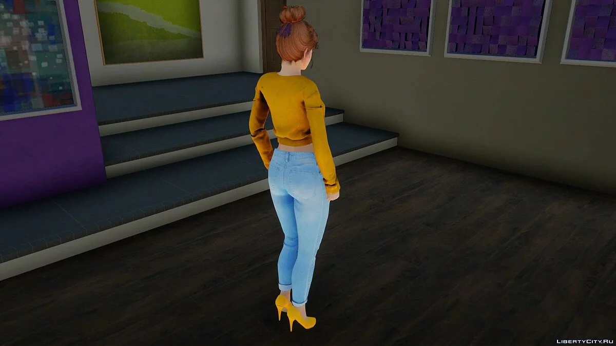 Kasumi en tenue décontractée v14 / GTA San Andreas