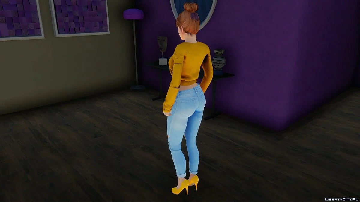 Kasumi en tenue décontractée v14 / GTA San Andreas