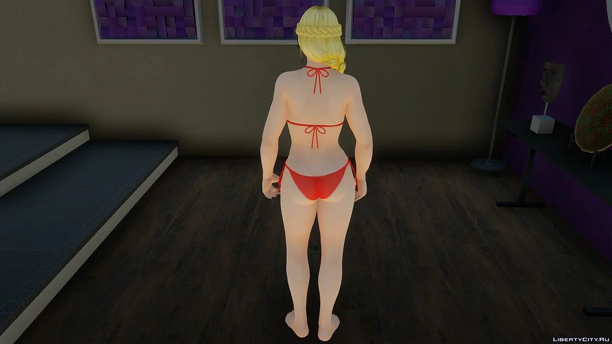 Helena Douglas dalam Bikini / GTA San Andreas