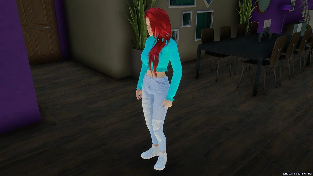 Helena Douglas in Casual Clothes v16 / GTA San Andreas
