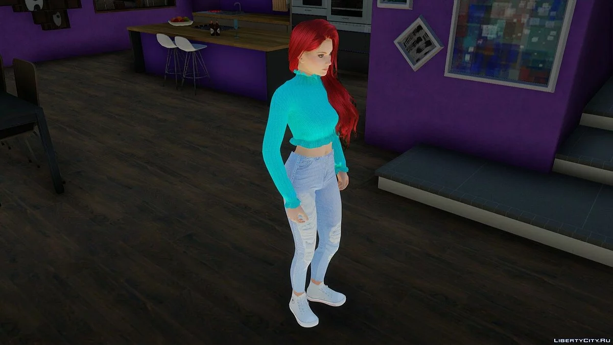 Helena Douglas in Casual Clothes v16 / GTA San Andreas