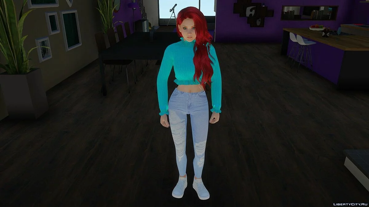 Helena Douglas in Casual Clothes v16 / GTA San Andreas