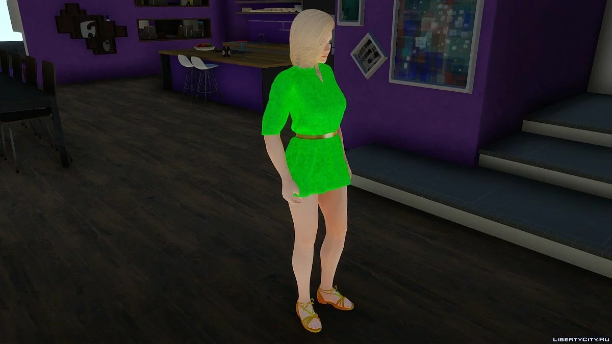 Helena Douglas in Casual Clothes v17 / GTA San Andreas