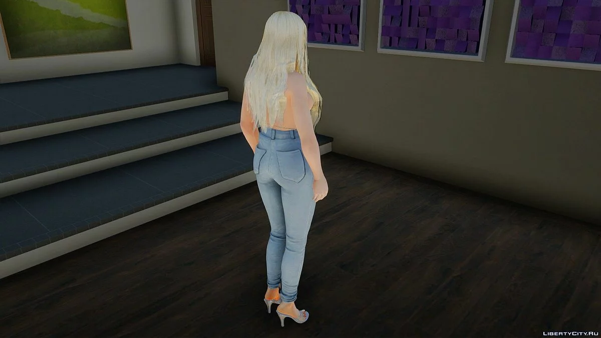 Helena Douglas in casual clothes v31 / GTA San Andreas