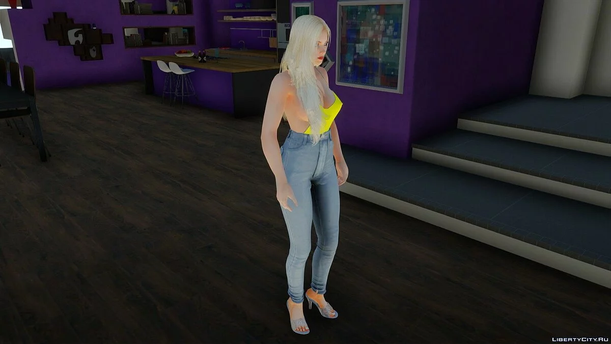 Helena Douglas in casual clothes v31 / GTA San Andreas