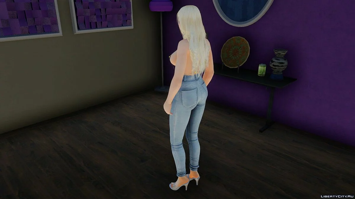 Helena Douglas in casual clothes v31 / GTA San Andreas