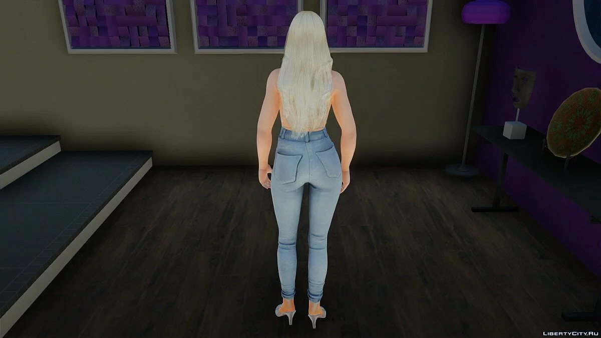 Helena Douglas in casual clothes v31 / GTA San Andreas