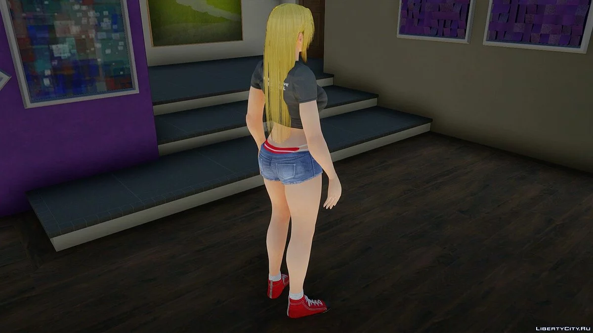 Helena Douglas in Alltagskleidung / GTA San Andreas