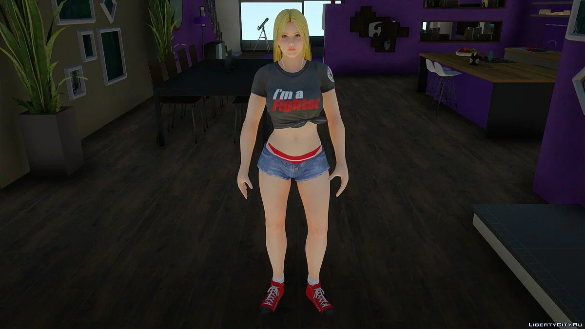 Helena Douglas in Alltagskleidung / GTA San Andreas