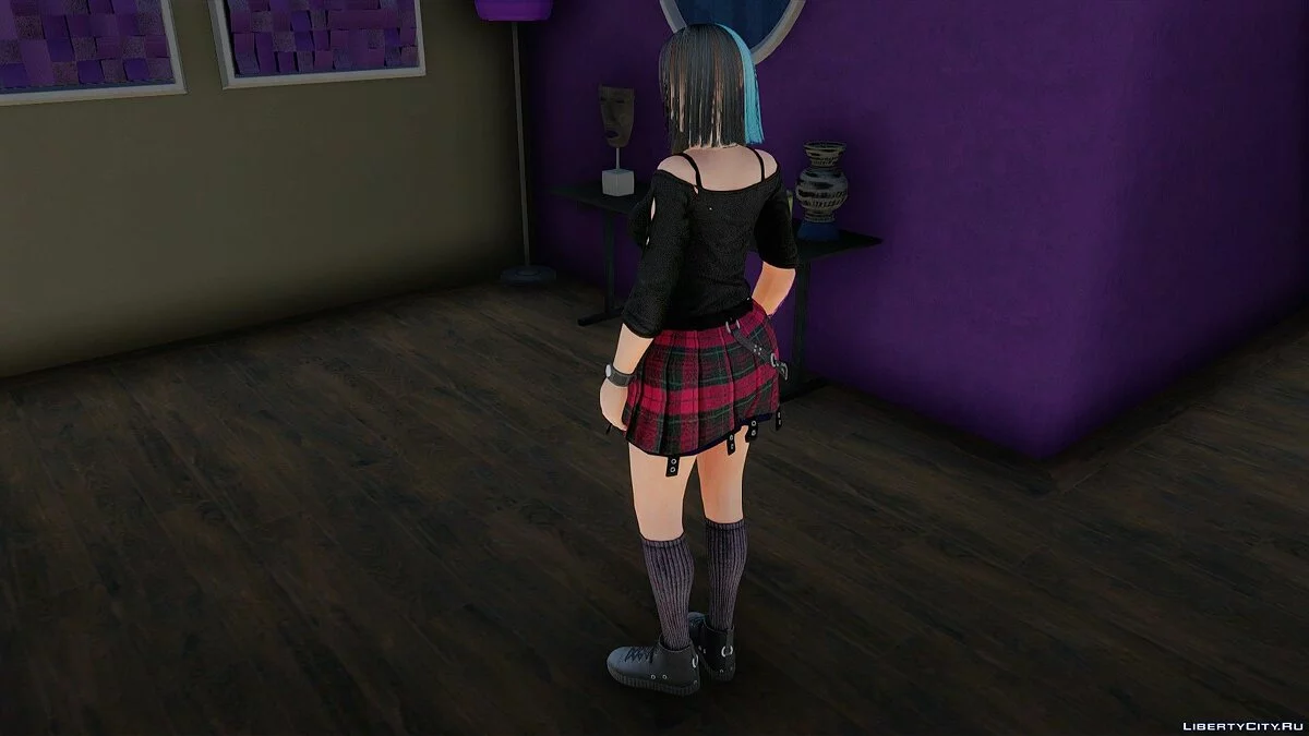 Hitomi in casual clothes / GTA San Andreas