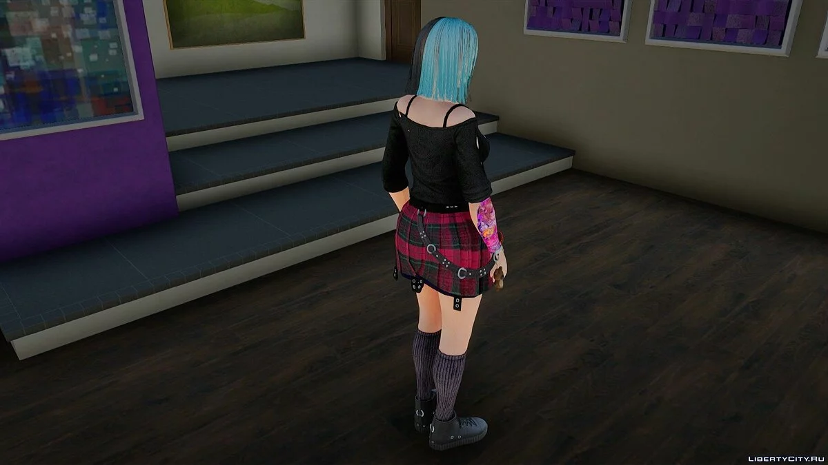 Hitomi in casual clothes / GTA San Andreas