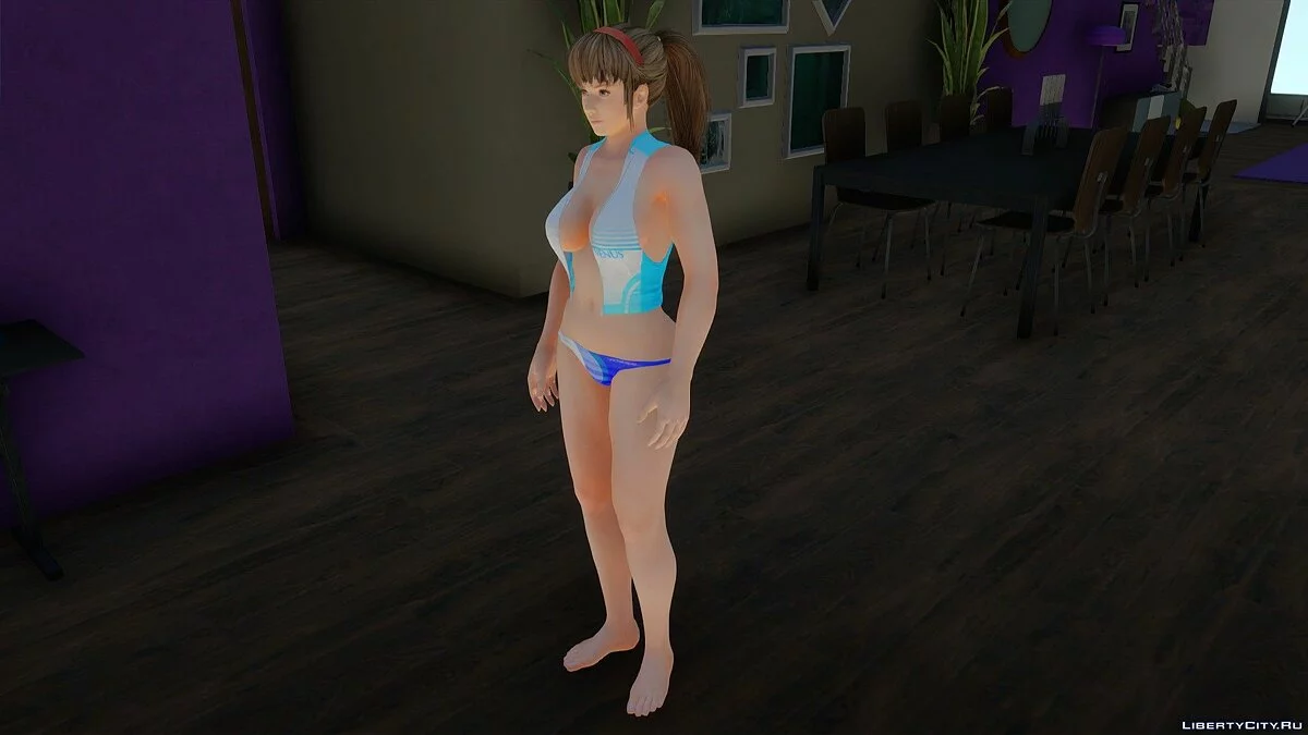 Hitomi en Ropa de Ciclismo / GTA San Andreas