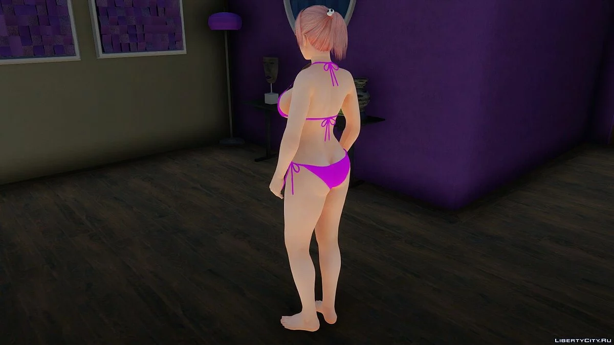 Honoka en bikini de Dead or Alive Xtreme Venus Vacation / GTA San Andreas