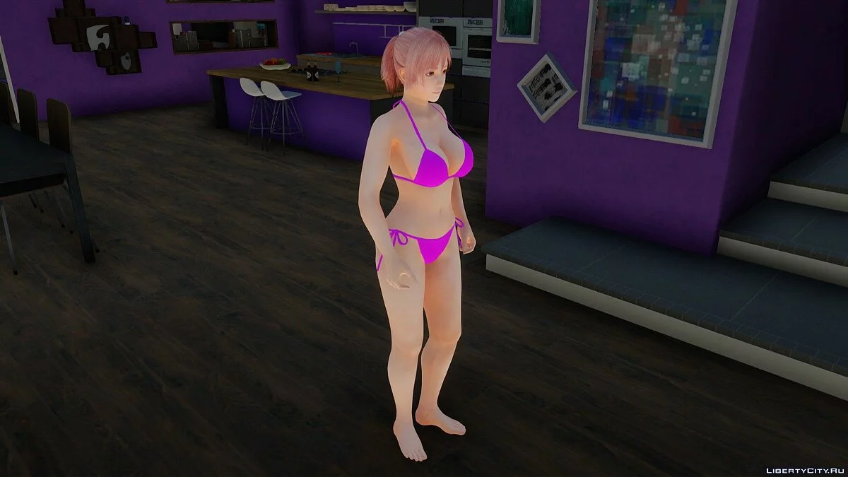Honoka en bikini de Dead or Alive Xtreme Venus Vacation / GTA San Andreas