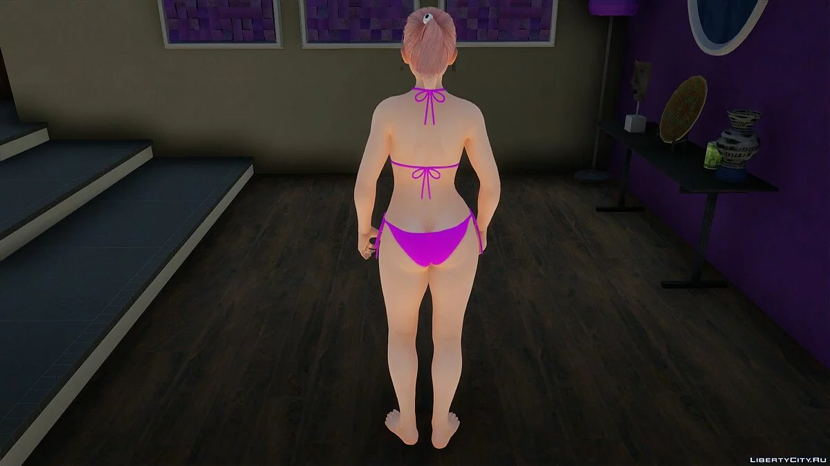 Honoka en bikini de Dead or Alive Xtreme Venus Vacation / GTA San Andreas