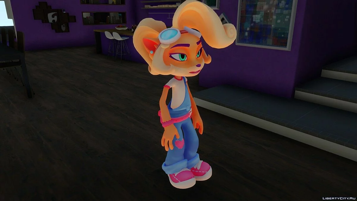 Coco Bandicoot de Crash Bandicoot 4: It’s About Time / GTA San Andreas