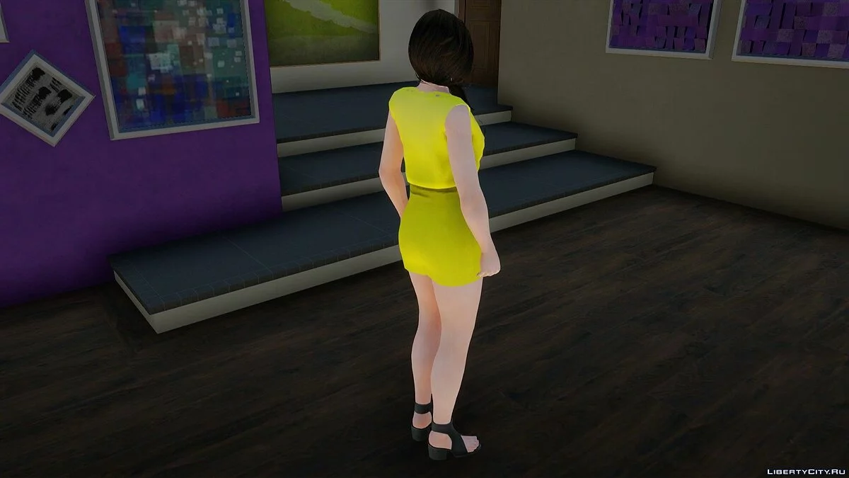 Kokoro in Casual Clothes v7 / GTA San Andreas