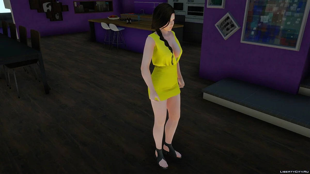Kokoro in Casual Clothes v7 / GTA San Andreas