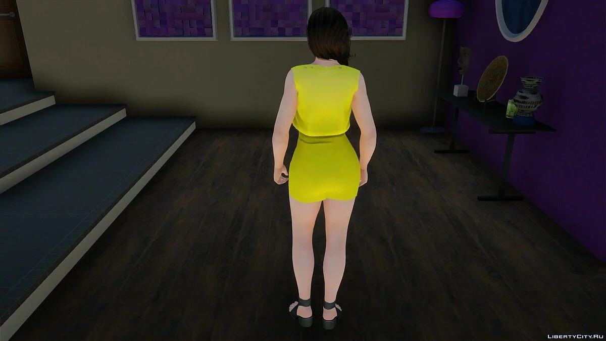 Kokoro in Casual Clothes v7 / GTA San Andreas