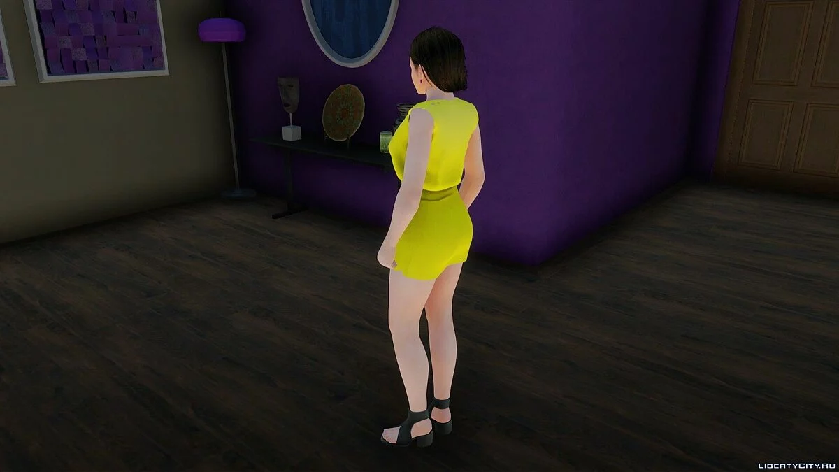 Kokoro in Casual Clothes v7 / GTA San Andreas