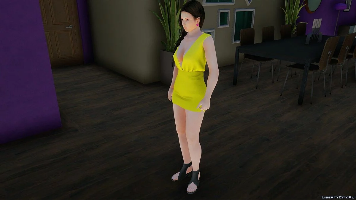 Kokoro in Casual Clothes v7 / GTA San Andreas