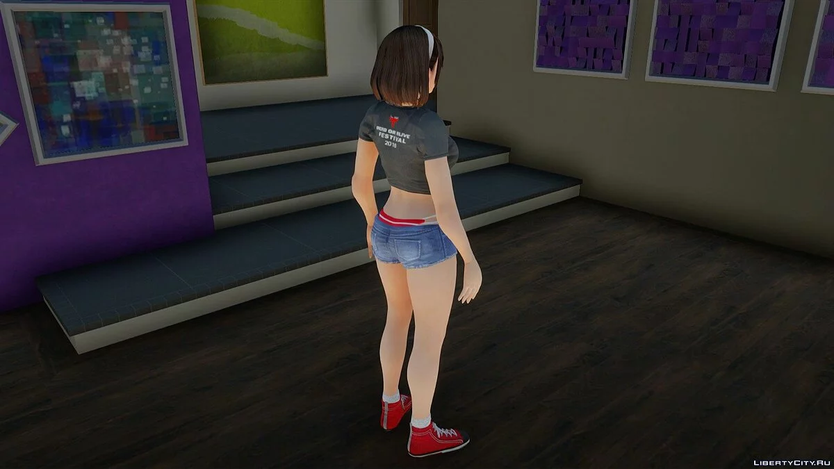 Kokoro in Alltagskleidung / GTA San Andreas