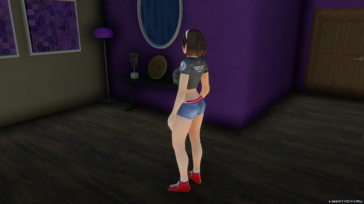 Kokoro in Alltagskleidung / GTA San Andreas