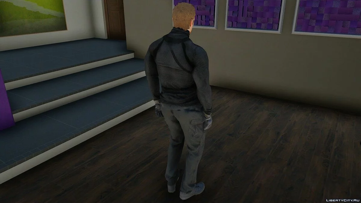 Chris Redfield de Resident Evil 8: Village / GTA San Andreas