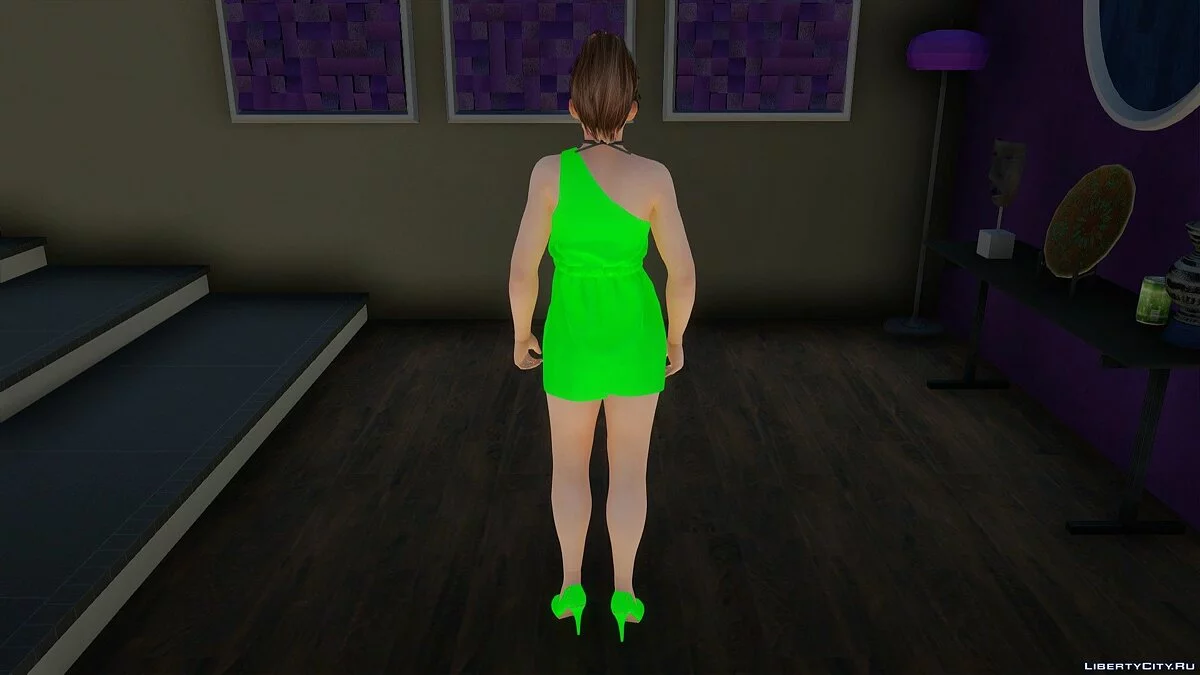 Lei Fang en tenue décontractée v3 / GTA San Andreas
