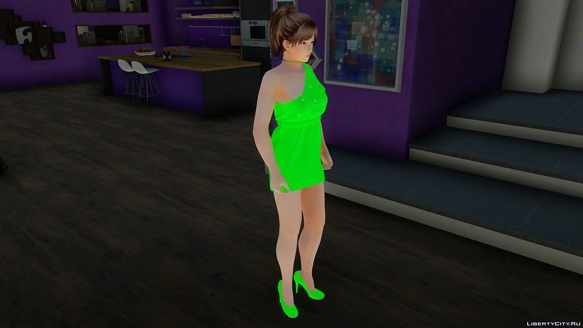 Lei Fang en tenue décontractée v3 / GTA San Andreas