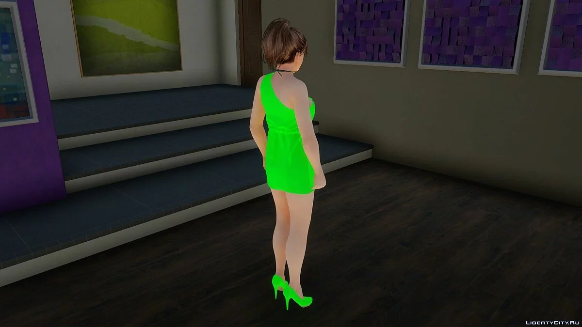Lei Fang en tenue décontractée v3 / GTA San Andreas