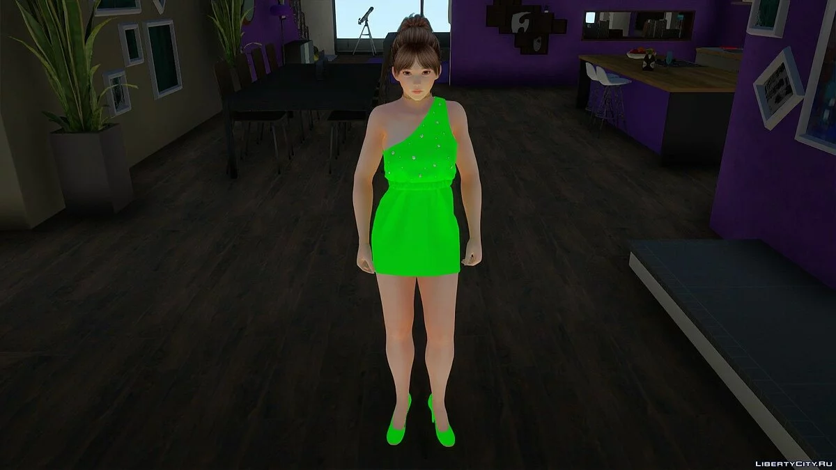 Lei Fang en tenue décontractée v3 / GTA San Andreas
