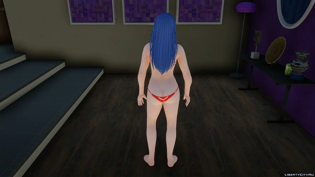 Лобелия в Бикини из Dead or Alive Xtreme: Venus Vacation / GTA San Andreas