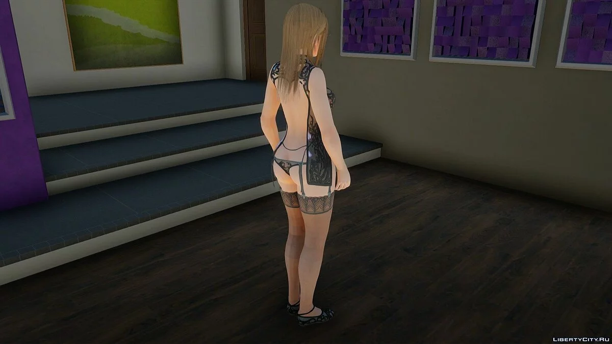 Misaki em meias / GTA San Andreas