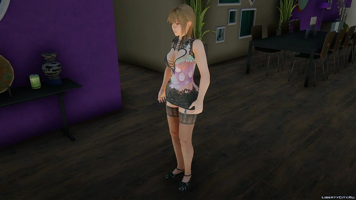 Misaki em meias / GTA San Andreas