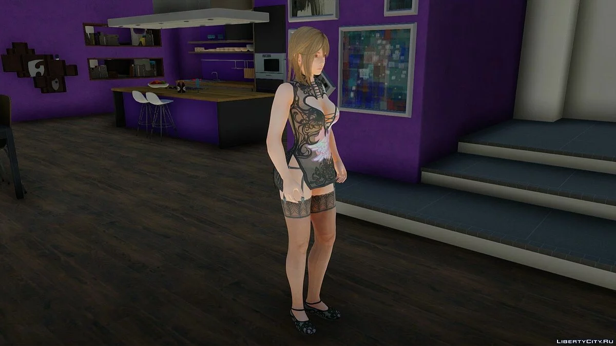 Misaki em meias / GTA San Andreas