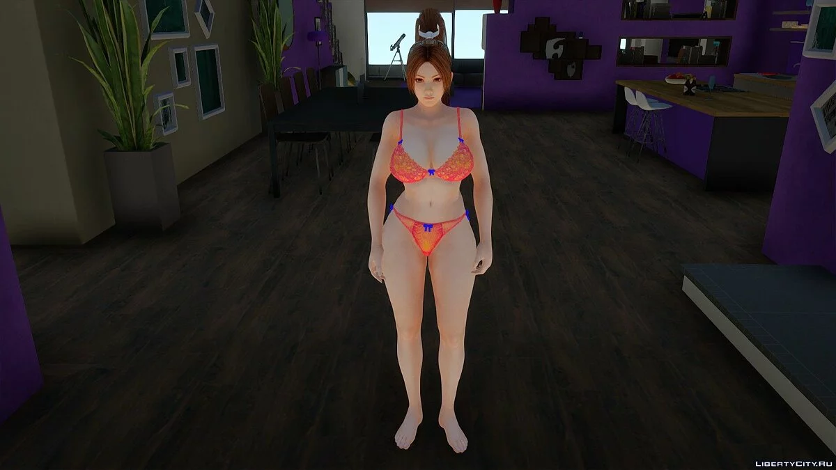 Mai Shiranui dalam Bikini / GTA San Andreas