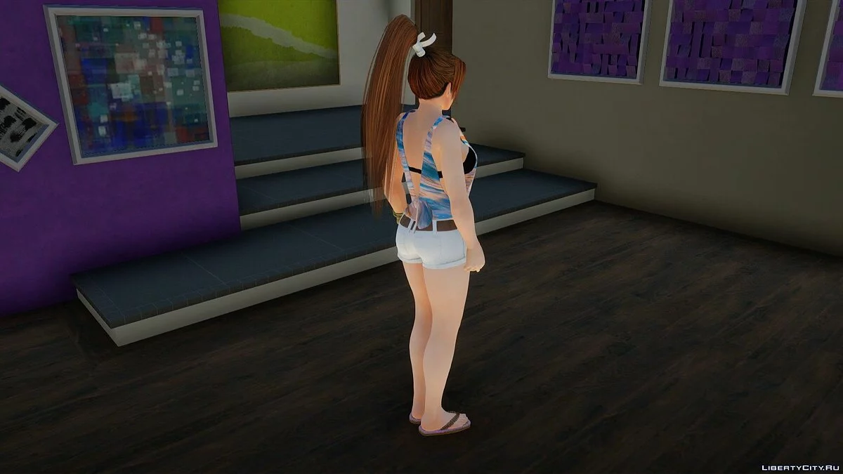 Mai Shiranui in Casual Clothes v15 / GTA San Andreas