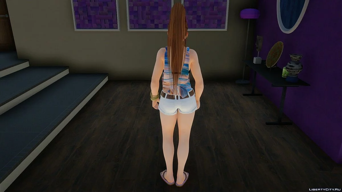 Mai Shiranui in Casual Clothes v15 / GTA San Andreas